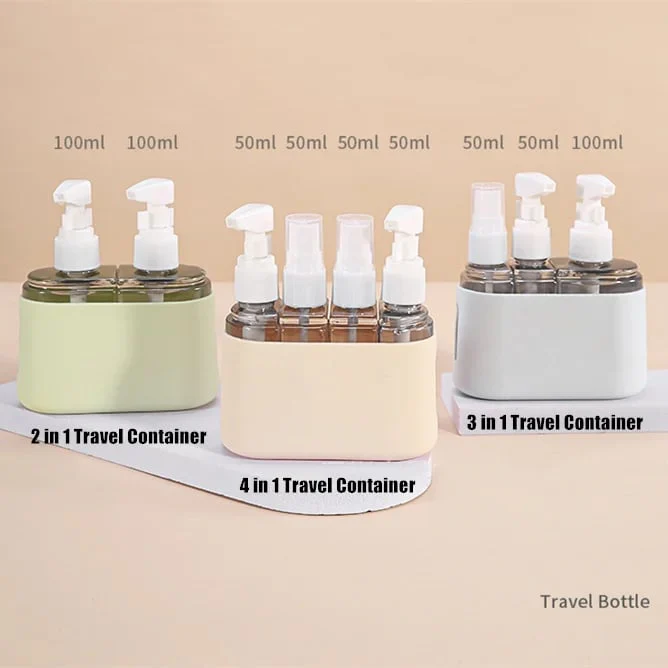 🎁2024 Nieuwjaar Hot Sale🎁 Mini Shampoo Dispenser Draagbare Reis Fles Set - Image 9