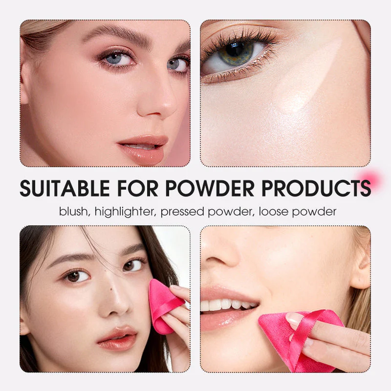 🌞Fris De Lente In Met 50% Korting!✨48x Driehoekige Poederdonnen – Precieze, Natuurlijke Make-up Finish! - Image 6
