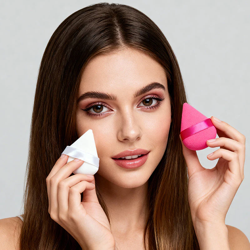🌞Fris De Lente In Met 50% Korting!✨48x Driehoekige Poederdonnen – Precieze, Natuurlijke Make-up Finish! - Image 7