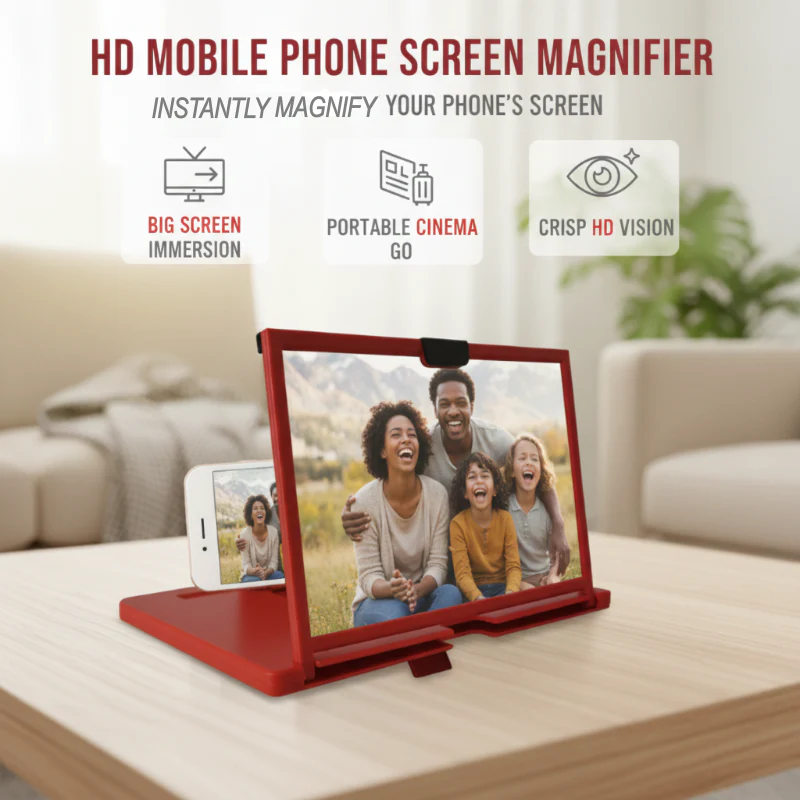 🌞Fris De Lente In Met 50% Korting! 🎬 HD Telefoonvergrootglas – Maak Je Telefoon Tot Een Persoonlijke Bioscoop!