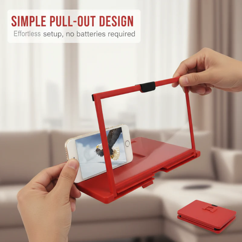 🌞Fris De Lente In Met 50% Korting! 🎬 HD Telefoonvergrootglas – Maak Je Telefoon Tot Een Persoonlijke Bioscoop! - Image 3