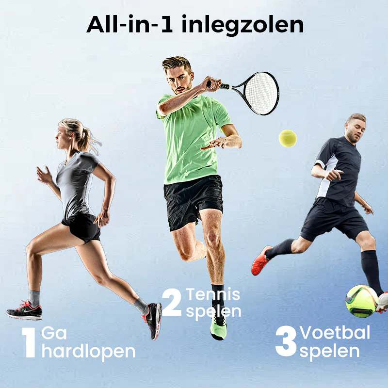 Schokdempende inlegzolen voor mannen en vrouwen - Image 5