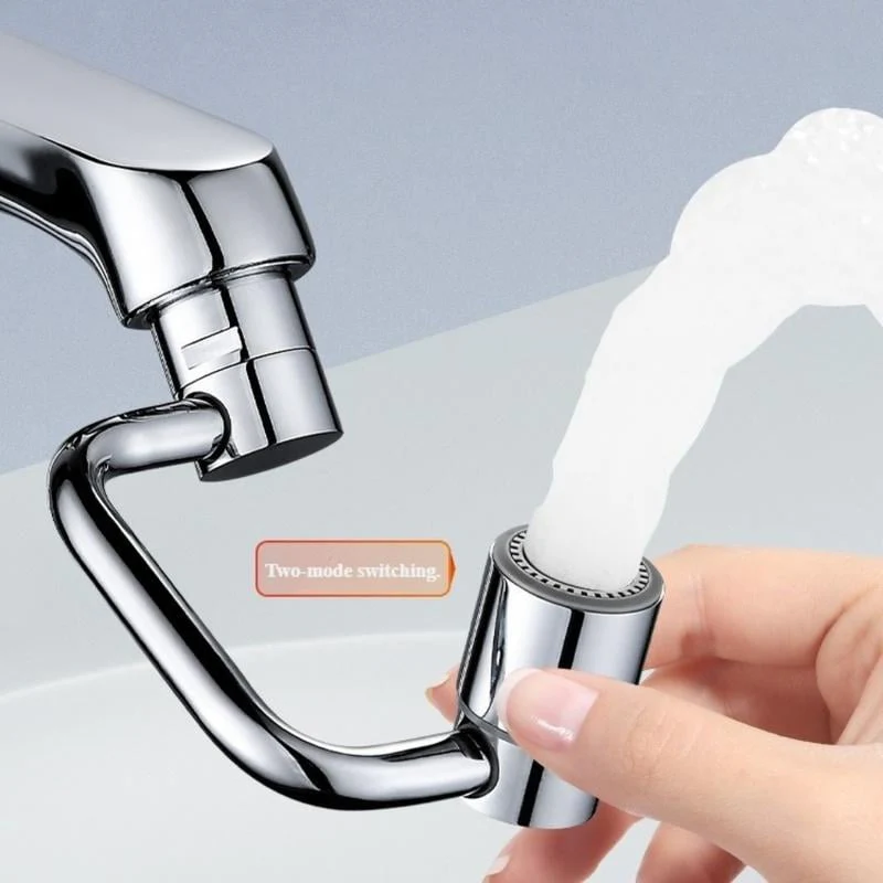 🎄Kerstdeal ALTIJD 50% KORTING!🚰 Universele Gootsteenkraan Verlengstuk (1080° Draaibaar): Dubbele Sproeistand + Anti-Spat – Makkelijk Te Installeren！ - Image 3