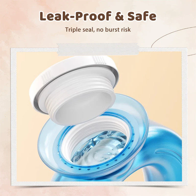 💆‍♀️🔥❄️ U-vormige Nek Warmwaterkruik – Ergonomische Steun, Koud/Warm Dubbelgebruik & Handvrij Comfort! - Image 6