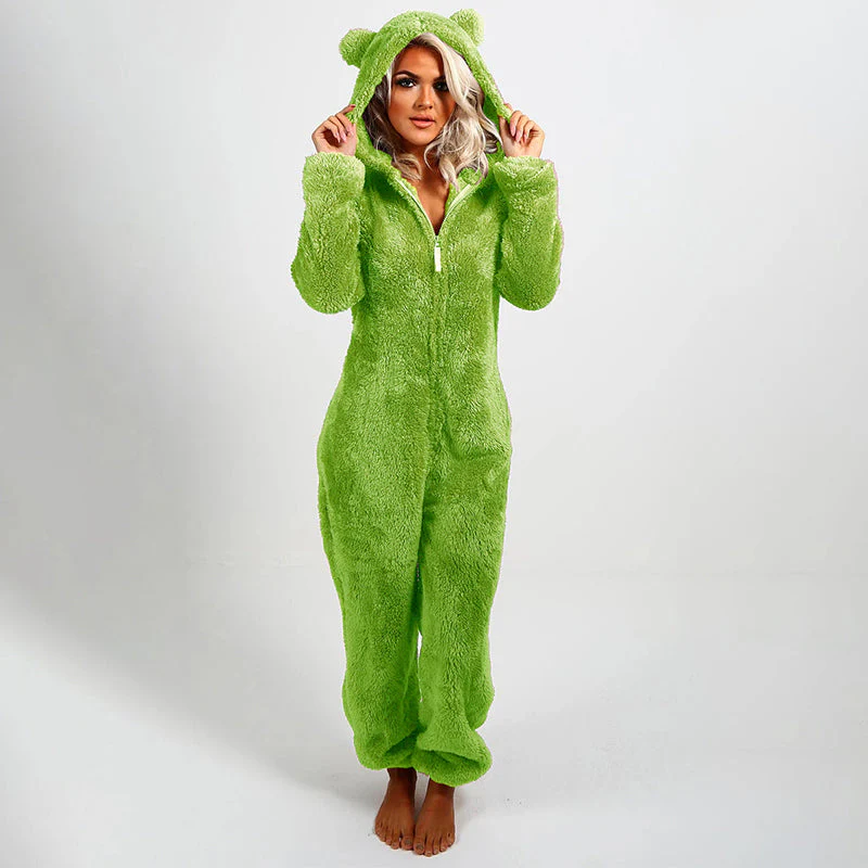 ✨🦊 Ultra-Soft Hooded Onesie voor Lounging – Pluche Stof, Speelontwerp & Comfortabele Pasvorm (Thuis Relaxen Must-Have!) - Image 10