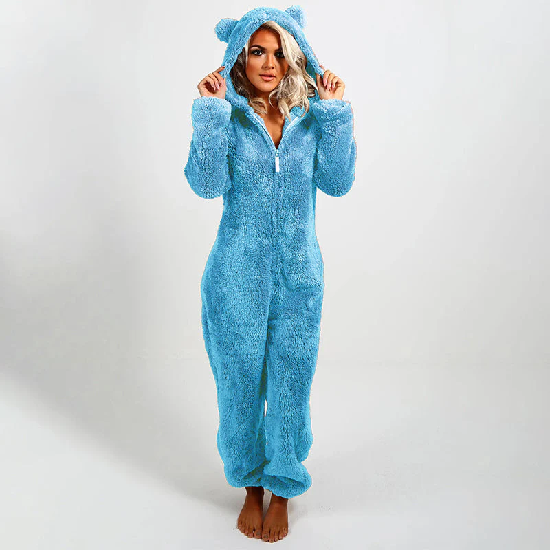 ✨🦊 Ultra-Soft Hooded Onesie voor Lounging – Pluche Stof, Speelontwerp & Comfortabele Pasvorm (Thuis Relaxen Must-Have!) - Image 14