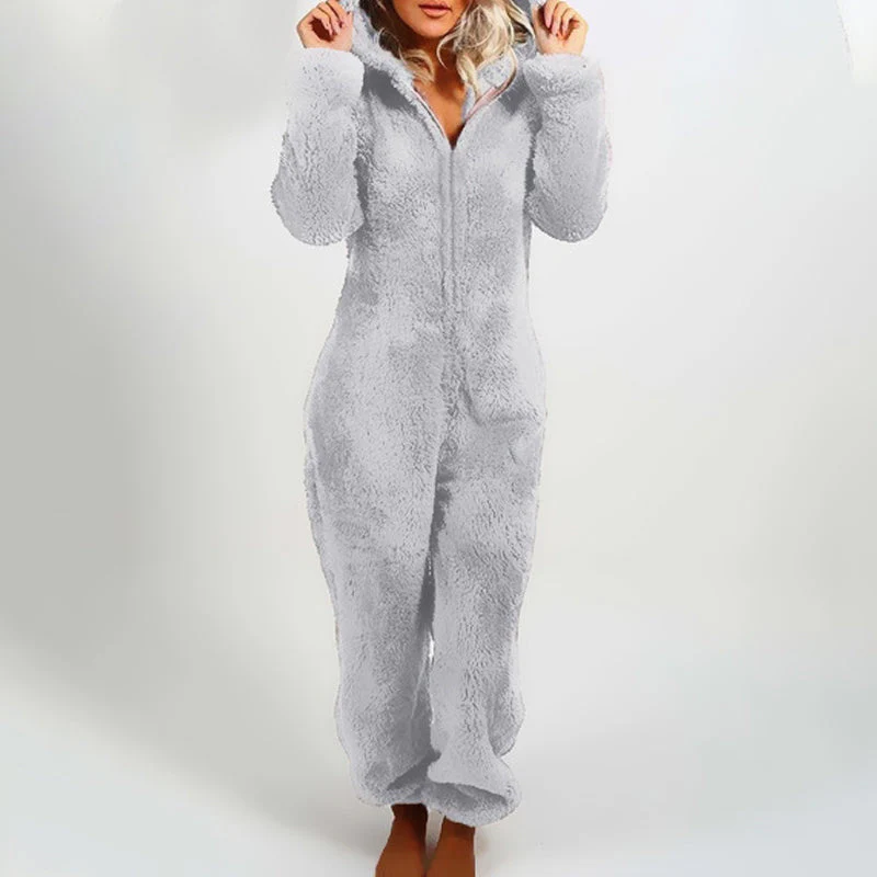 ✨🦊 Ultra-Soft Hooded Onesie voor Lounging – Pluche Stof, Speelontwerp & Comfortabele Pasvorm (Thuis Relaxen Must-Have!) - Image 2