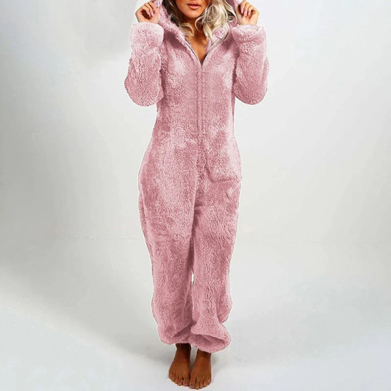 ✨🦊 Ultra-Soft Hooded Onesie voor Lounging – Pluche Stof, Speelontwerp & Comfortabele Pasvorm (Thuis Relaxen Must-Have!) - Image 4