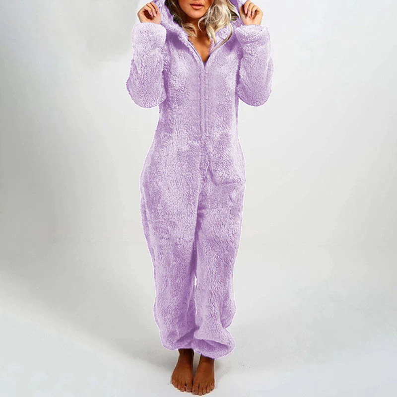 ✨🦊 Ultra-Soft Hooded Onesie voor Lounging – Pluche Stof, Speelontwerp & Comfortabele Pasvorm (Thuis Relaxen Must-Have!) - Image 8