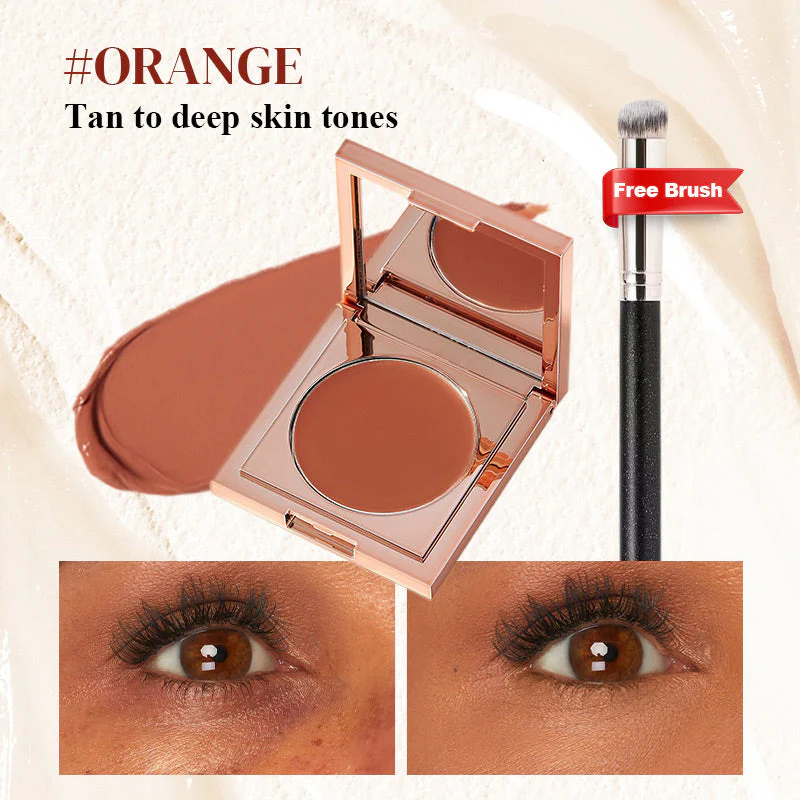 ✨ Oog Contour Corrector Concealer – Directe Donkere Kringen Verberging, Hydraterend & Waterdicht (Gratis Concealer Kwast!) - Image 11