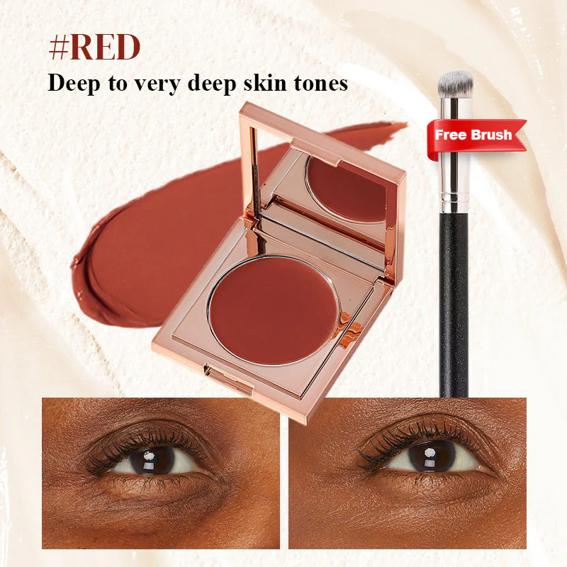 ✨ Oog Contour Corrector Concealer – Directe Donkere Kringen Verberging, Hydraterend & Waterdicht (Gratis Concealer Kwast!) - Image 12
