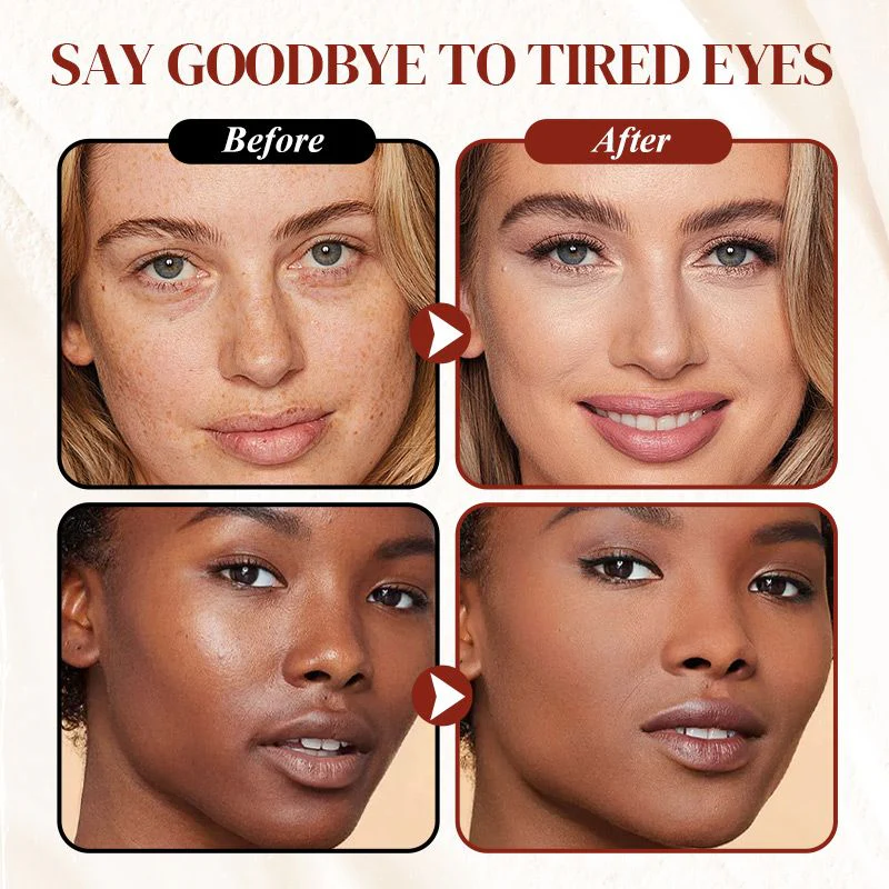 ✨ Oog Contour Corrector Concealer – Directe Donkere Kringen Verberging, Hydraterend & Waterdicht (Gratis Concealer Kwast!) - Image 3