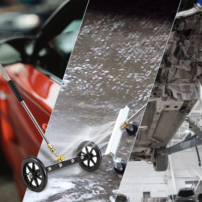 🌞Fris De Lente In Met 50% Korting!🚗 2-in-1 Onderstel Hogedrukreiniger Waterbezem – Efficiënt Reinigen van Auto-Onderstel & Terrassen - Image 8