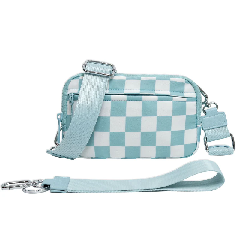 🌞Fris De Lente In Met 50% Korting!🎒 Unisex Geruite Heuptas – Veelzijdig te dragen als crossbody, heuptas of handtas - Image 13