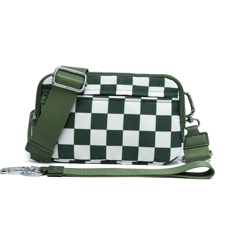 🌞Fris De Lente In Met 50% Korting!🎒 Unisex Geruite Heuptas – Veelzijdig te dragen als crossbody, heuptas of handtas - Image 15