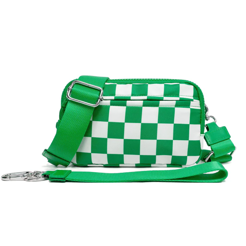 🌞Fris De Lente In Met 50% Korting!🎒 Unisex Geruite Heuptas – Veelzijdig te dragen als crossbody, heuptas of handtas - Image 19