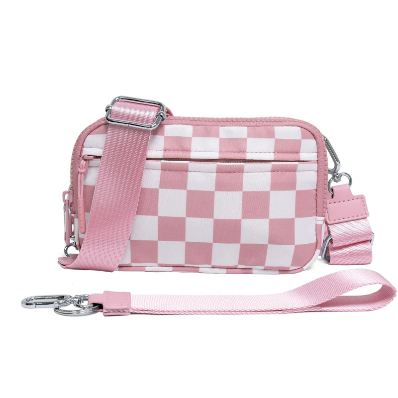🌞Fris De Lente In Met 50% Korting!🎒 Unisex Geruite Heuptas – Veelzijdig te dragen als crossbody, heuptas of handtas - Image 24
