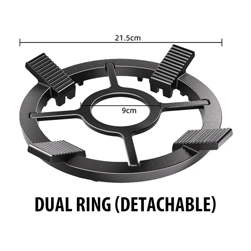 🍳🔧 Universeel Gasfornuisrek met Antislip – Afneembare Binnenring, Stabiele Basis & Duurzame Constructie (Universele Compatibiliteit)! - Image 10
