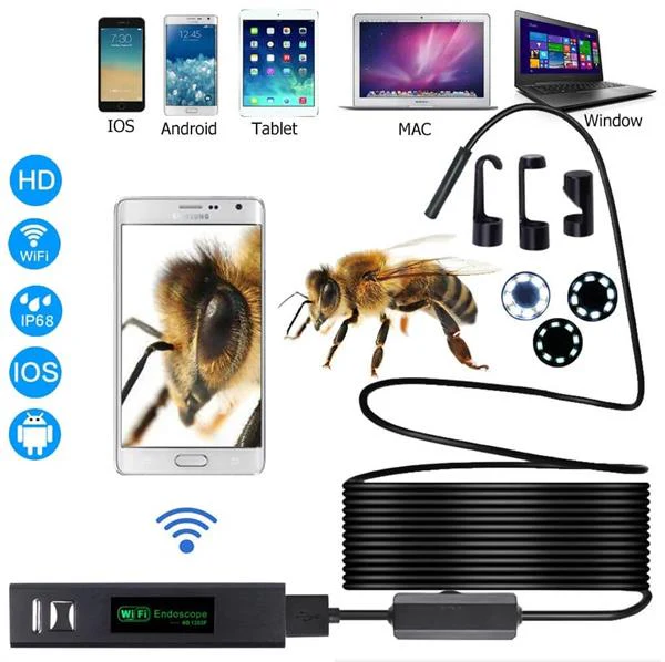 🎉Nieuwjaars Cadeau 50% KORTING!🔍USB Endoscoop (8mm Ultradunne Sonde + IP68 Waterdicht) – 3-in-1 Universeel: Inspecteer Moeilijk Bereikbare Plekken in HD! - Image 7