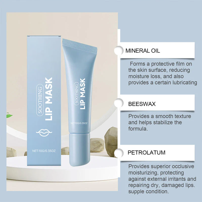 Soothing & Hydrating Lip Mask for Dry & Chapped Lips - Image 7