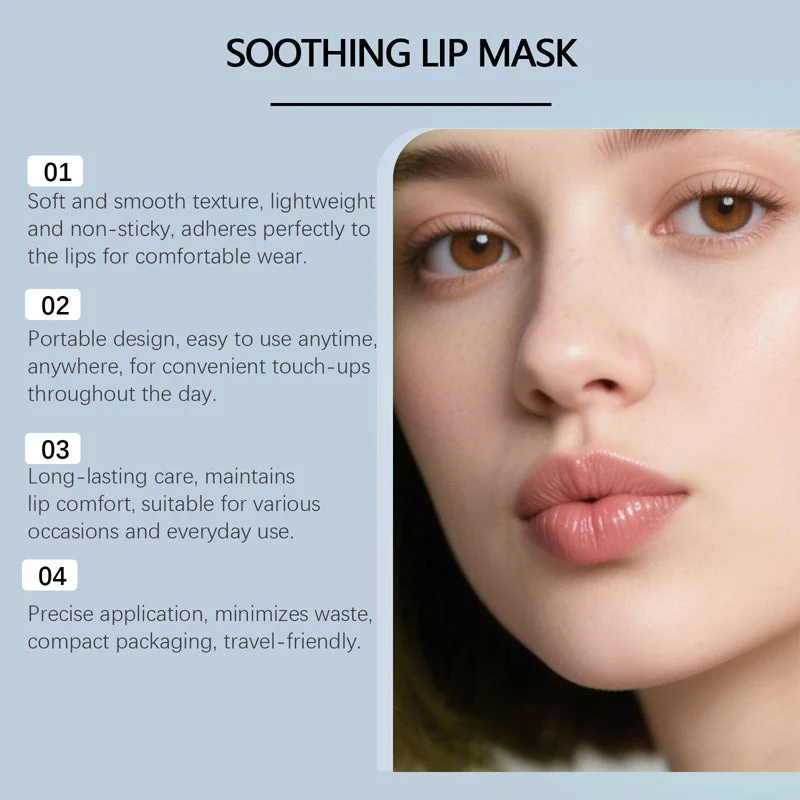 Soothing & Hydrating Lip Mask for Dry & Chapped Lips - Image 8