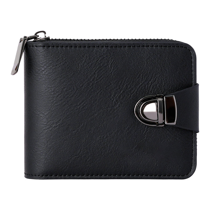 🎉Nieuwjaars Cadeau 50% KORTING!🌟Compacte Vintage HerenPortemonnee (Ritssluiting) – Duurzaam & Meerdere Kaartsleuven: Veilig & Stijlvol Voor Reizen/Werk! - Image 10