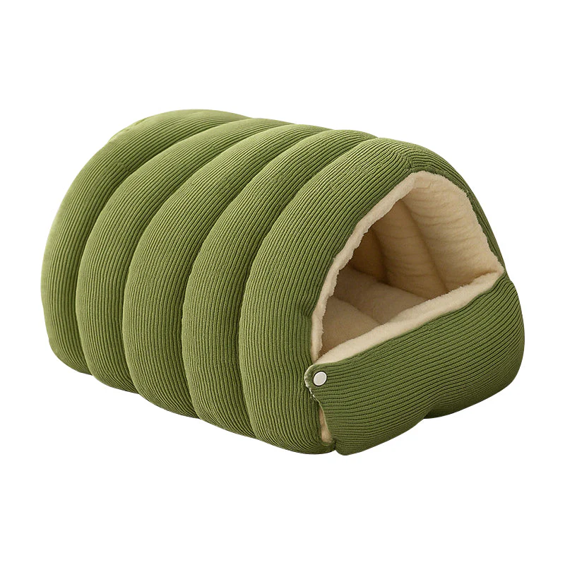 🐾🔥 Pluche Warmte-Isolerende Huisdierenhol – Gezellig Comfort, Verstelbare Opening & Ondersteunende Vulling! - Image 11