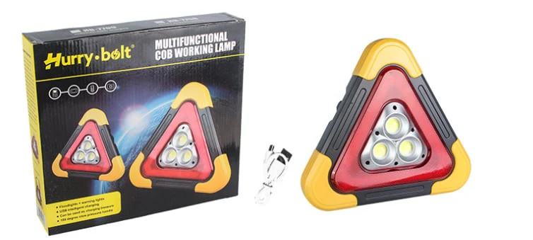 🎉Nieuwjaars Cadeau 50% KORTING! 🆘 3-IN-1 Driehoekige Solar Noodwaarschuwingslamp voor langs de weg ✨ - Image 12