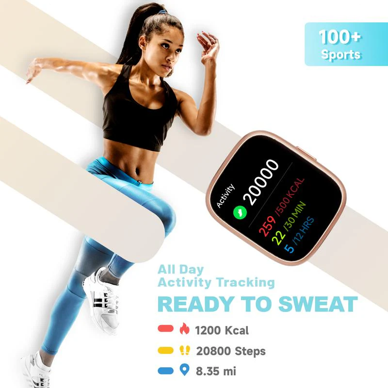 💪 Start 2026 Fit – Smartwatch met Slaap- & Activiteitstracker - Image 5