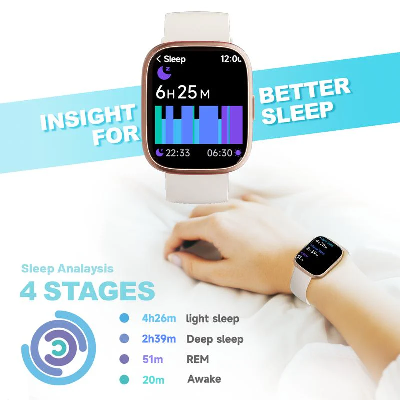 💪 Start 2026 Fit – Smartwatch met Slaap- & Activiteitstracker - Image 6
