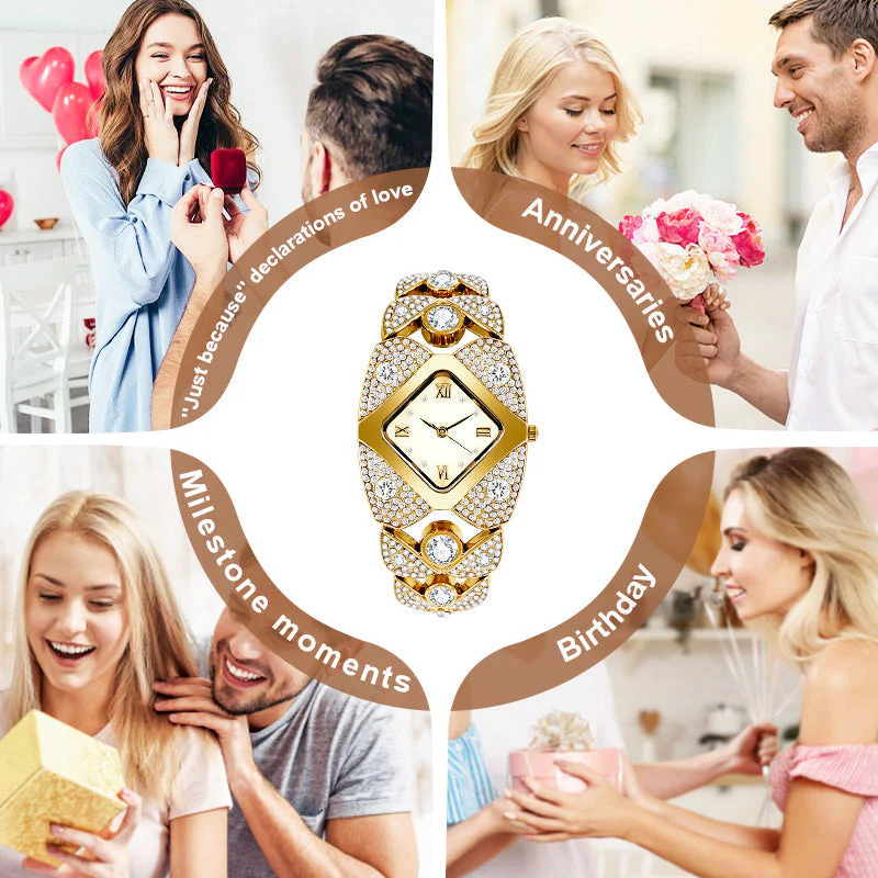 ⌚💎 Dames Retro Kwartshorloge met Fonkelende Strass – Elegant Vintage Design, Precise Quartz Uurwerk & Lichtgewicht Comfort (Alles matcht)! - Image 8