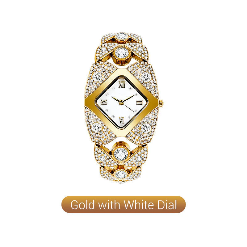 ⌚💎 Dames Retro Kwartshorloge met Fonkelende Strass – Elegant Vintage Design, Precise Quartz Uurwerk & Lichtgewicht Comfort (Alles matcht)! - Image 9
