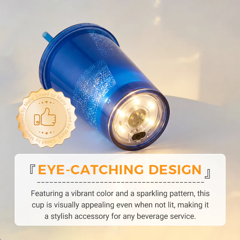 🌞Fris De Lente In Met 50% Korting!🥂 Watergeactiveerde LED-Beker (414ml) – Feestelijke Sfeer met Elke Slok! Perfect voor Parties & Bars! - Image 6