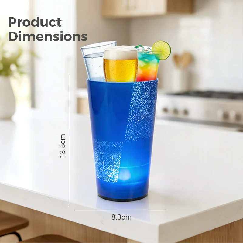 🌞Fris De Lente In Met 50% Korting!🥂 Watergeactiveerde LED-Beker (414ml) – Feestelijke Sfeer met Elke Slok! Perfect voor Parties & Bars! - Image 7