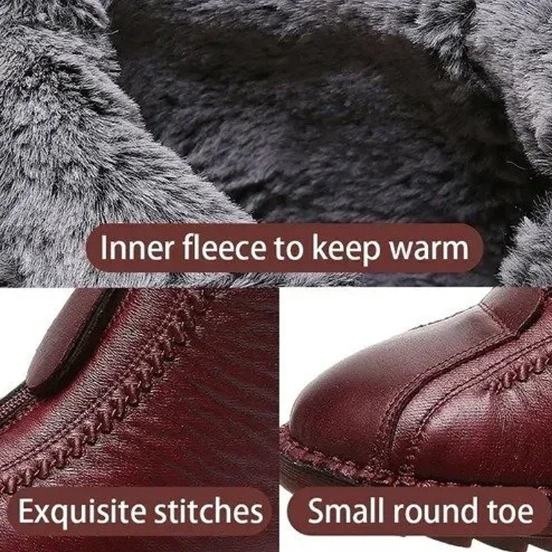 🔥 Warme Dames Winter Enkellaarsjes Met Rits - Comfort & Stijl Voor Koude Dagen! ❄️ - Image 9