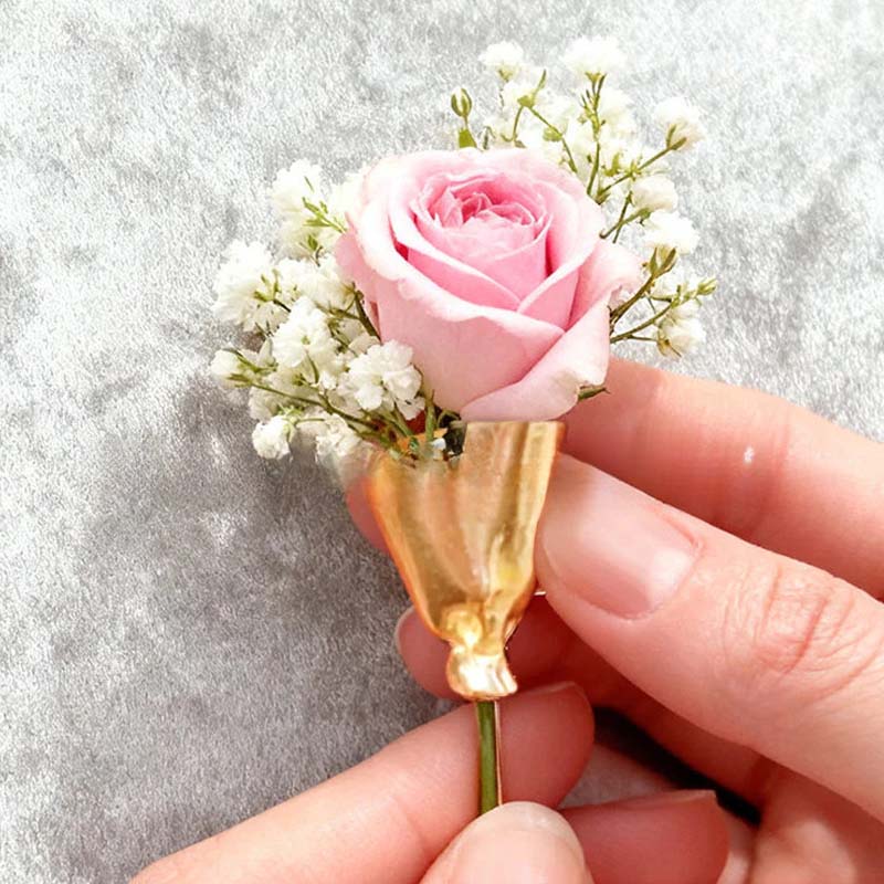 🌸💎 Draagbare Bloemenbroche – Elegant Ontwerp, Verse Bloem Accessoire & Veelzijdige Styling (Perfect voor Formele & Casual Looks)! - Image 4