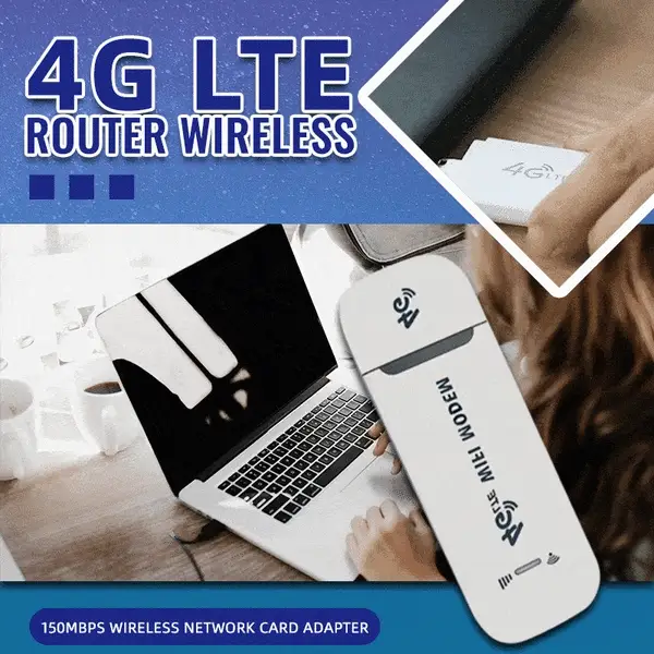 🌞Fris De Lente In Met 50% Korting!📶2026 4G LTE USB Mobiele WiFi Router – Snel Internet Overal & Meerdere Apparaten! - Image 2