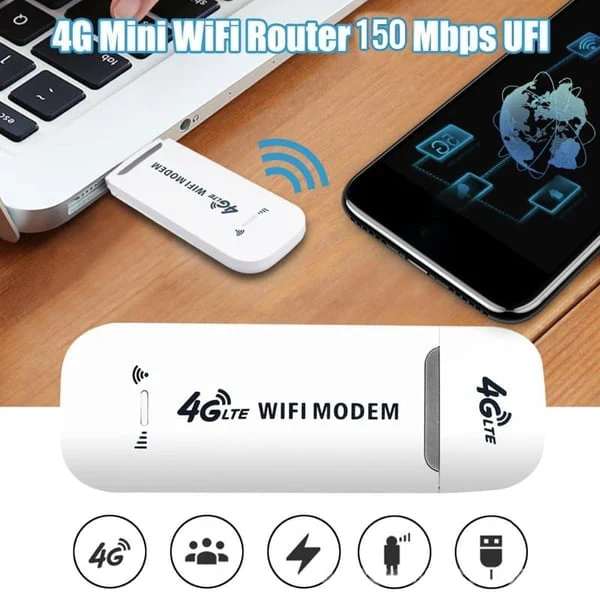 🌞Fris De Lente In Met 50% Korting!📶2026 4G LTE USB Mobiele WiFi Router – Snel Internet Overal & Meerdere Apparaten! - Image 5