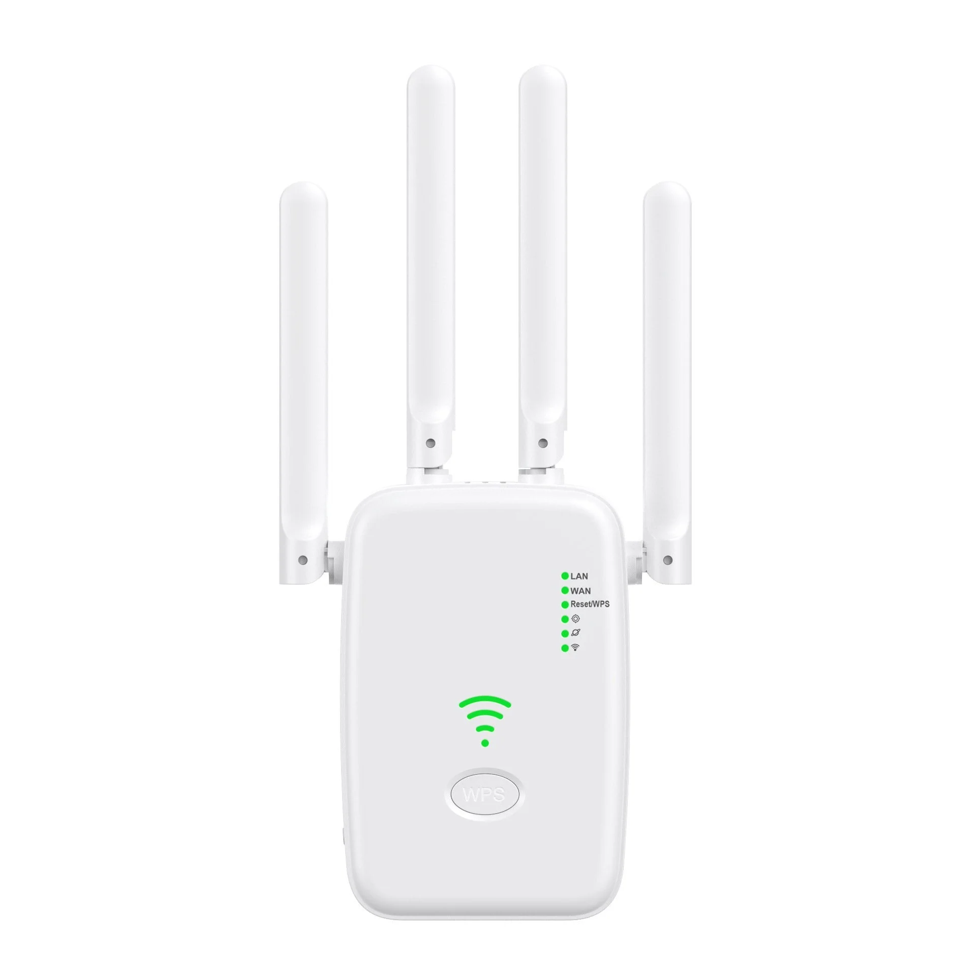 Dual-Band WiFi Booster – 1200Mbps, 4 Antennes & Door-Muur Dekking (Plug & Play, Gaming Vast!) - Image 8