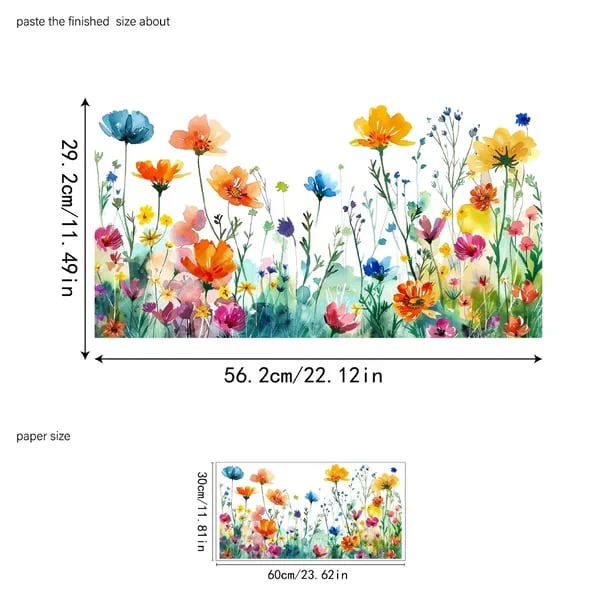 🌞Fris De Lente In Met 50% Korting!🌸 Venster vol Leven: Kleurrijk Bloemenboeket Raamsticker – Geen Lijmresten, Geen Gedoe! - Image 16