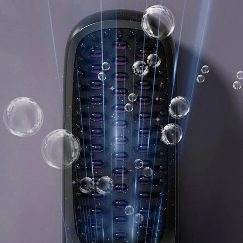 🎉Nieuwjaars Cadeau 50% KORTING!🌟Draadloze Keramische Verwarmingskam voor Haar – 3D Tanden + 3 Temperatuursinstellingen: Frizz-vrij & Glanzend in 20 Sec! - Image 6