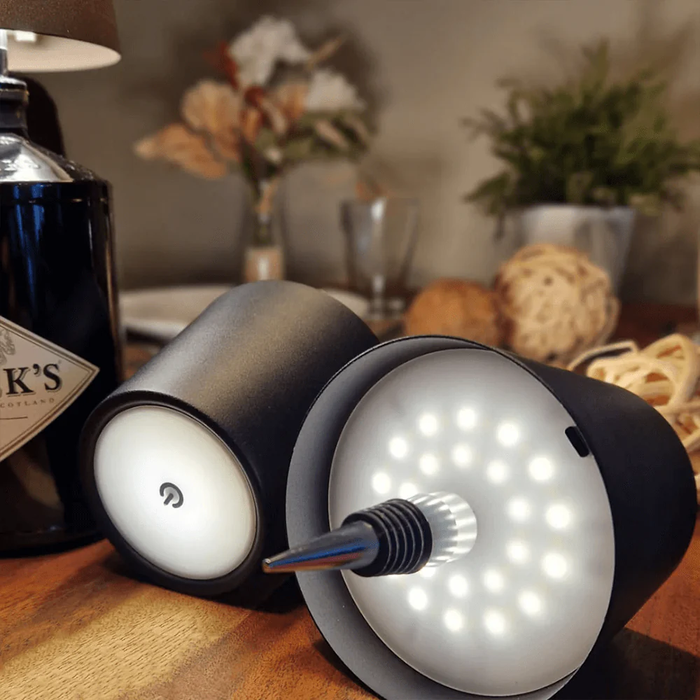 🎉Nieuwjaars Cadeau 50% KORTING!✨Upcycle Draadloze Fleslamp: Bewaar Jouw Lievelingsfles & Milieuvriendelijk – Van Saai Naar Sfeervol! - Image 4