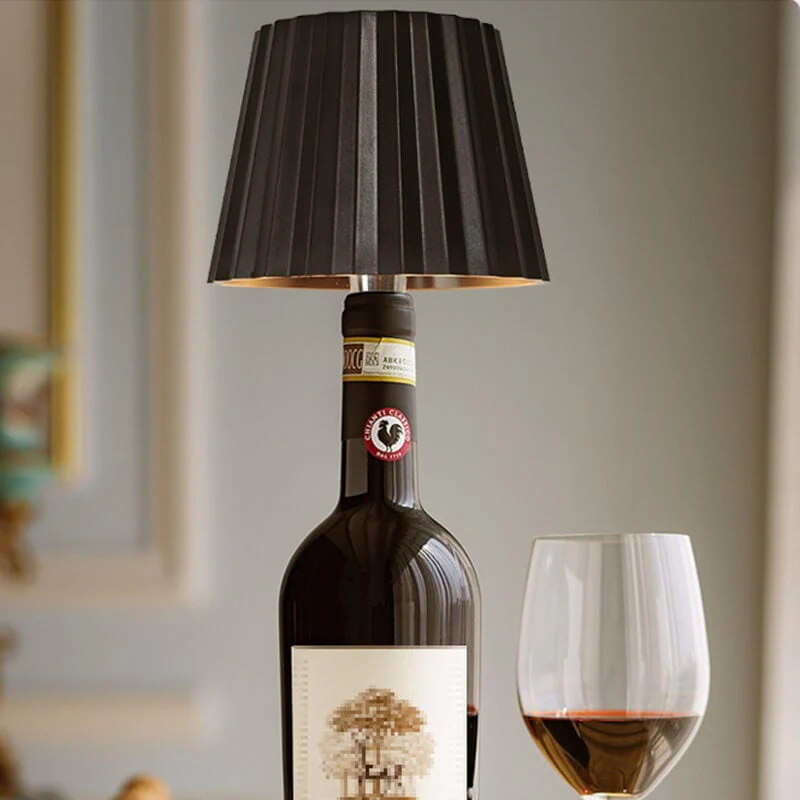 🎉Nieuwjaars Cadeau 50% KORTING!✨Upcycle Draadloze Fleslamp: Bewaar Jouw Lievelingsfles & Milieuvriendelijk – Van Saai Naar Sfeervol! - Image 5