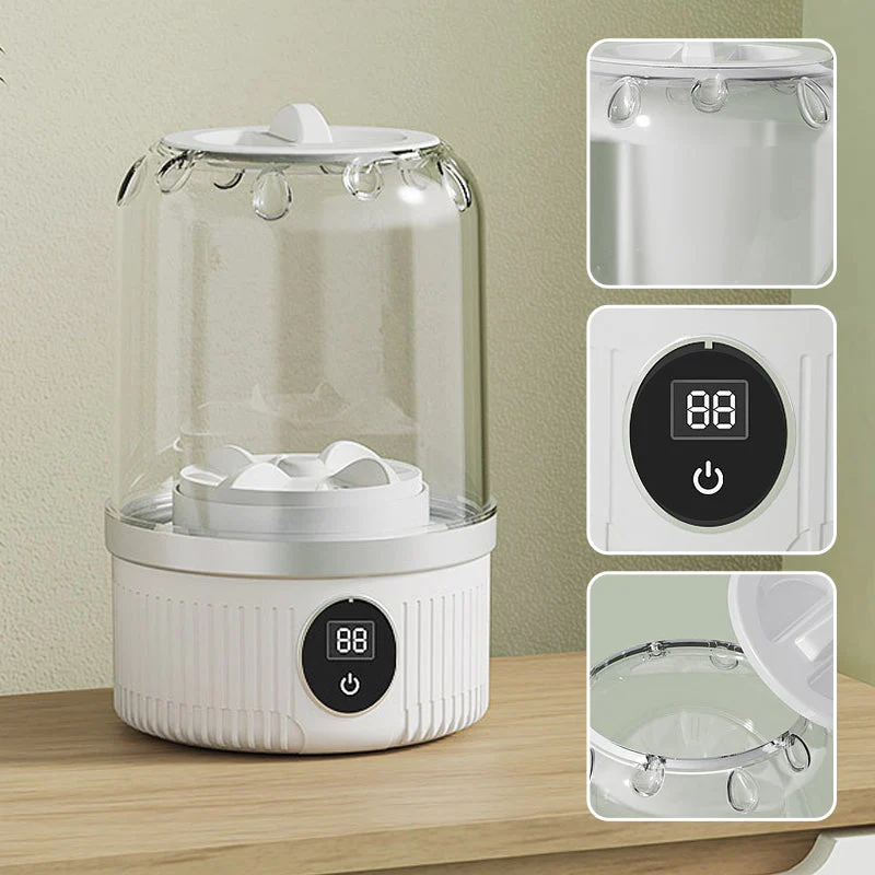 💘Valentijnsaanbieding: 50% Korting! 🧺Draadloze Miniwasmachine voor Underwear: Dieptereiniging + Bacteriënvermindering – Veiliger Dan Handwassen! - Image 7