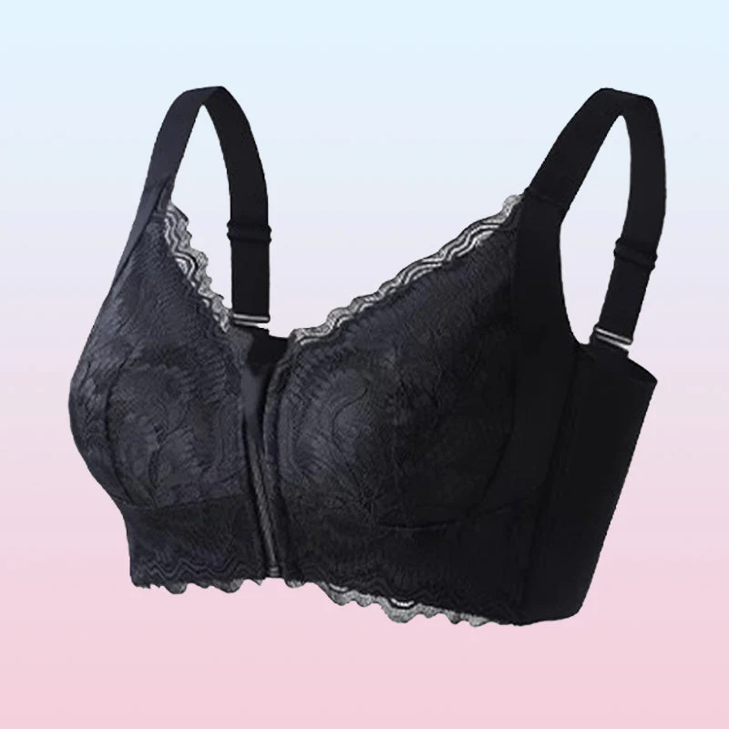 🌸Comfortabele Damesbeha (Voorkantritssluiting + Ergonomische Ondersteuning) – Zachte Kant & Afslankend Effect: Hele Dag Comfort! - Image 8
