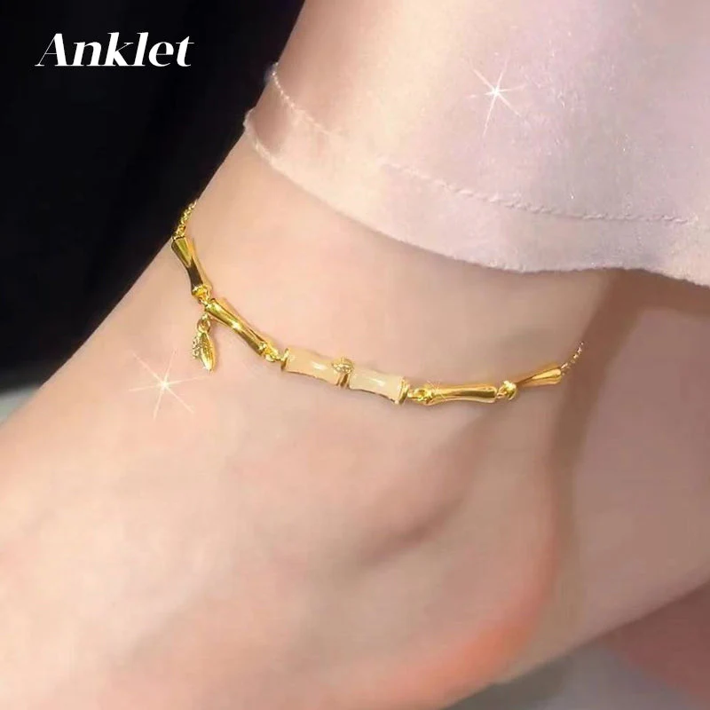 📿Damesarmband van Bamboe met Ketting✨ - Image 10