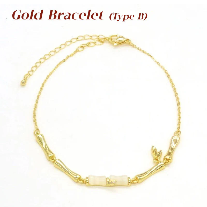 📿Damesarmband van Bamboe met Ketting✨ - Image 11