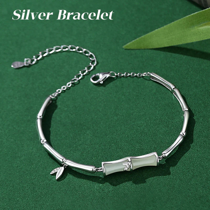 📿Damesarmband van Bamboe met Ketting✨ - Image 9