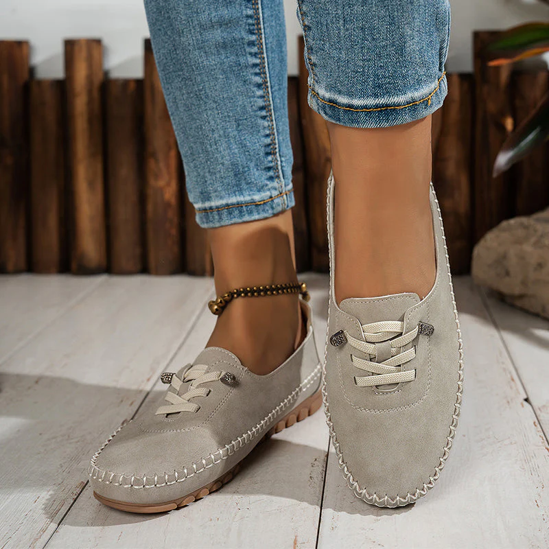 🎉Nieuwjaars Cadeau 50% KORTING!👟Dames Comfortabele Casual Loafers: Zacht PU-Leer + Antislip Zool – Perfect Voor Elke Outfit & Elke Dag! - Image 12