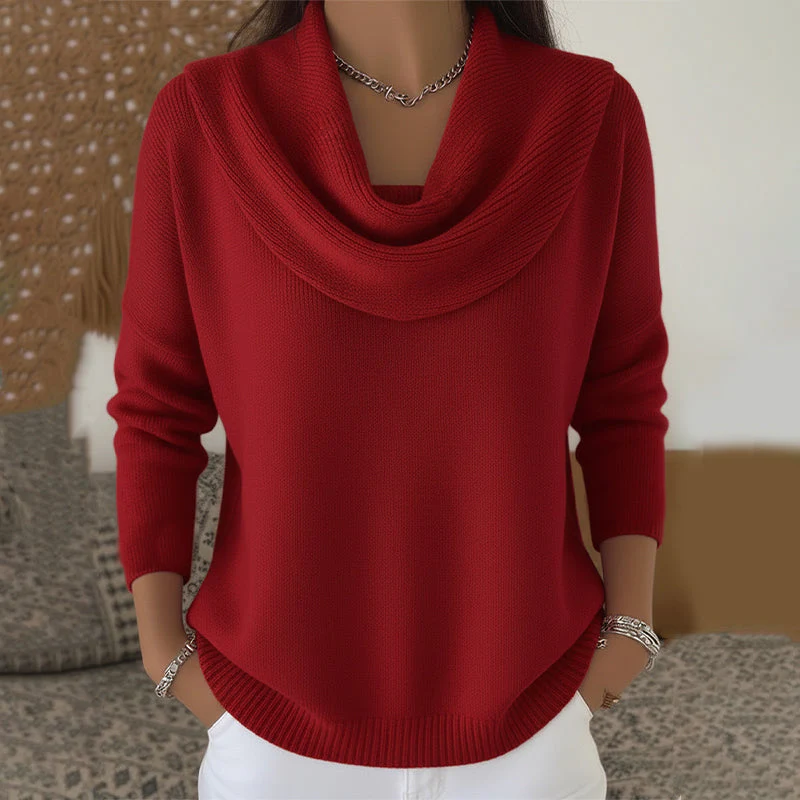 👚 Elegante Comfortabele Colkraagtrui voor Dames - Alledaagse Glamour & Dagelijks Comfort! ✨